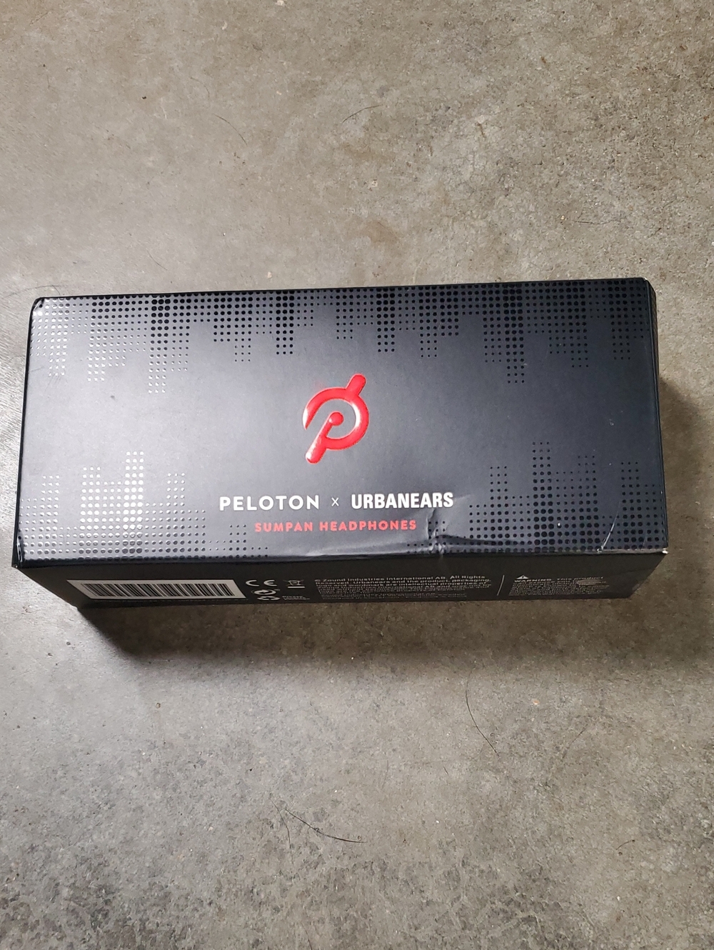 Peloton Urbanears Sumpan Headphones - Black with Red Logo